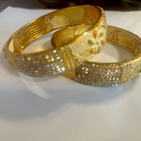 2 pc Indian bangle set - Picture 5 of 5